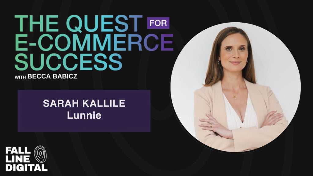 An Unconventional Way To Fund Your Business with Lunnie’s Sarah Kallile